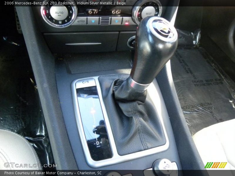 Iridium Silver Metallic / Beige 2006 Mercedes-Benz SLK 280 Roadster