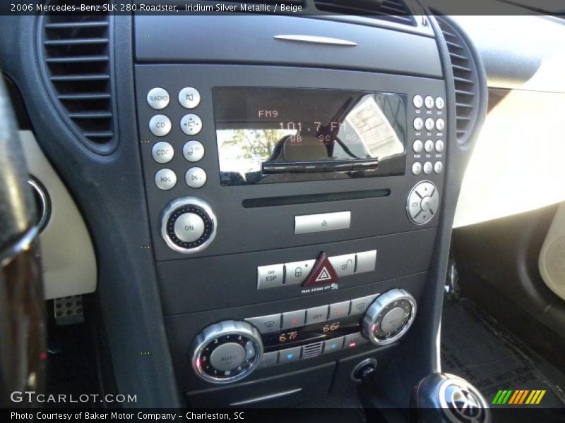 Iridium Silver Metallic / Beige 2006 Mercedes-Benz SLK 280 Roadster