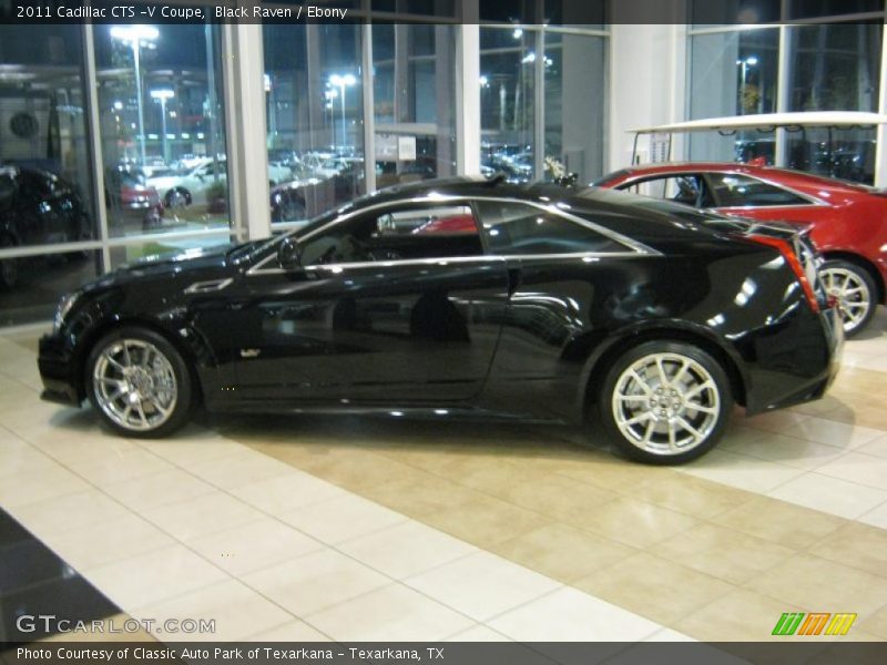 Black Raven / Ebony 2011 Cadillac CTS -V Coupe