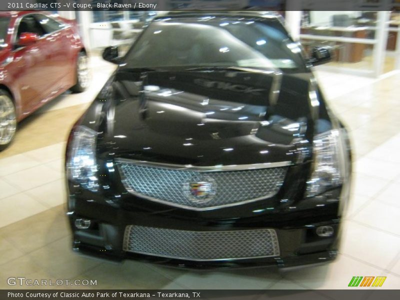 Black Raven / Ebony 2011 Cadillac CTS -V Coupe
