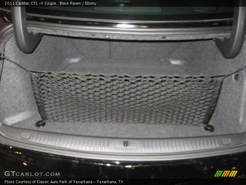 Black Raven / Ebony 2011 Cadillac CTS -V Coupe