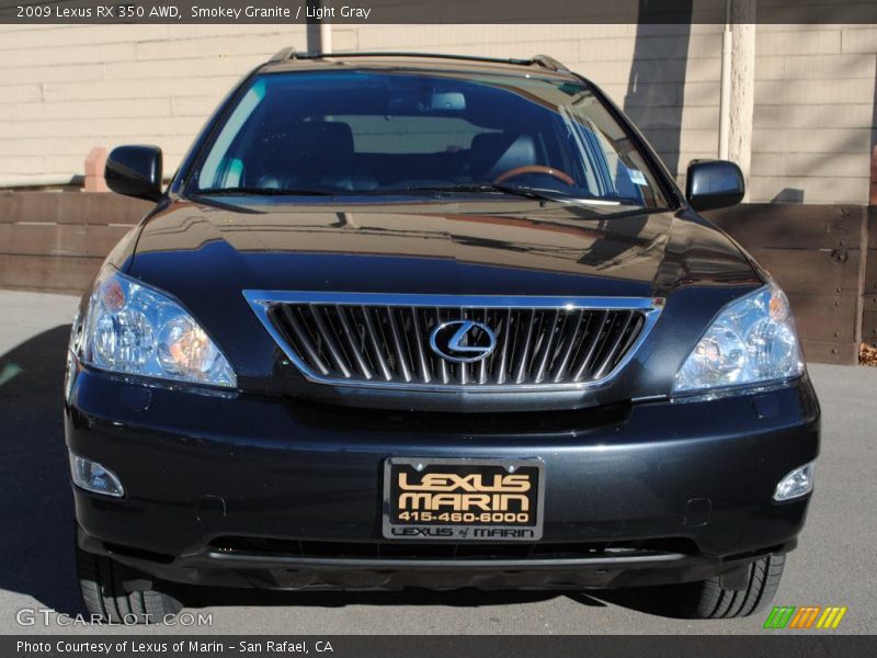 Smokey Granite / Light Gray 2009 Lexus RX 350 AWD