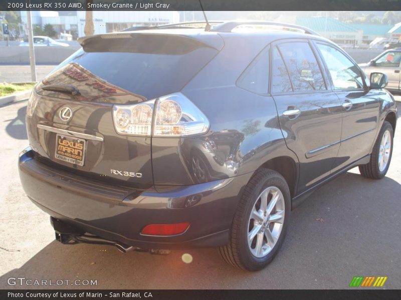 Smokey Granite / Light Gray 2009 Lexus RX 350 AWD