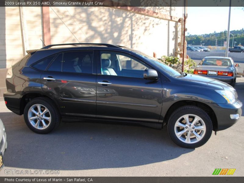 Smokey Granite / Light Gray 2009 Lexus RX 350 AWD