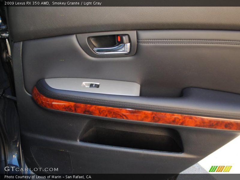 Smokey Granite / Light Gray 2009 Lexus RX 350 AWD