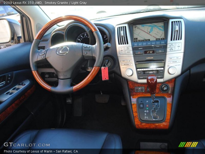 Smokey Granite / Light Gray 2009 Lexus RX 350 AWD