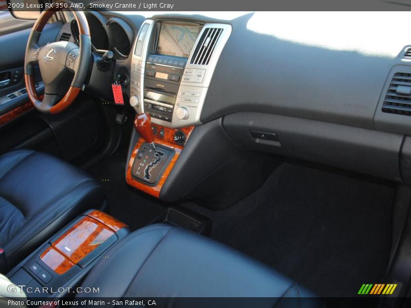 Smokey Granite / Light Gray 2009 Lexus RX 350 AWD