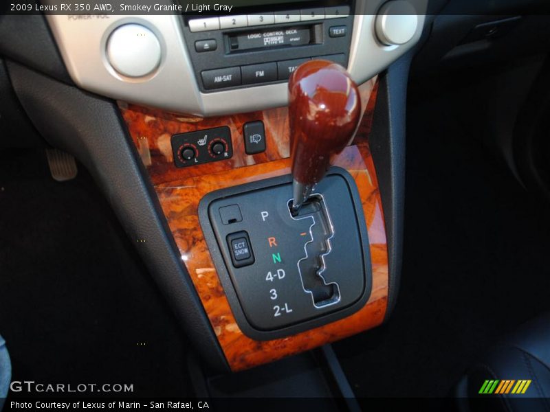 Smokey Granite / Light Gray 2009 Lexus RX 350 AWD