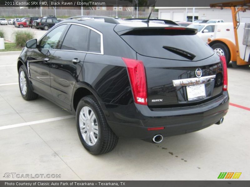 Black Raven / Ebony/Titanium 2011 Cadillac SRX FWD