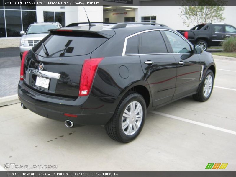 Black Raven / Ebony/Titanium 2011 Cadillac SRX FWD
