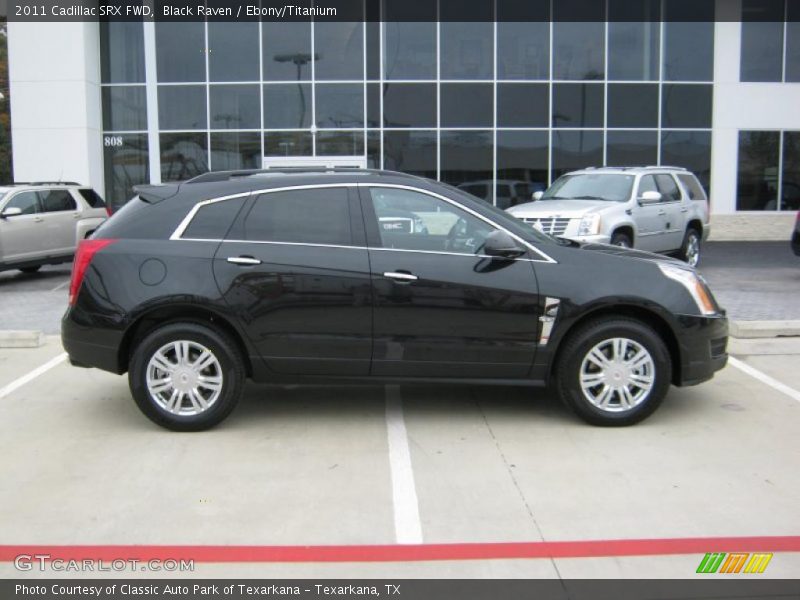 Black Raven / Ebony/Titanium 2011 Cadillac SRX FWD