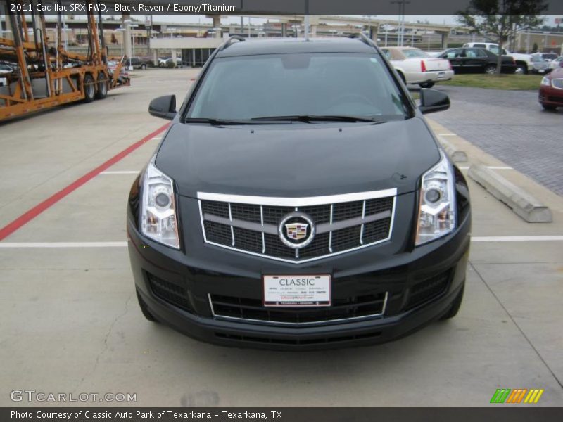 Black Raven / Ebony/Titanium 2011 Cadillac SRX FWD