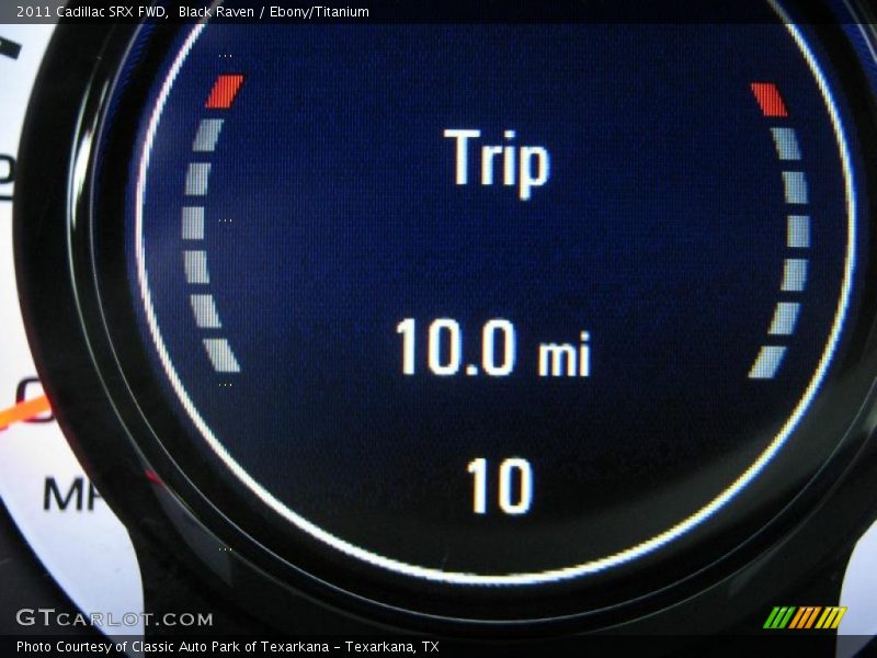 Black Raven / Ebony/Titanium 2011 Cadillac SRX FWD