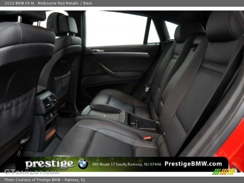 Melbourne Red Metallic / Black 2010 BMW X6 M