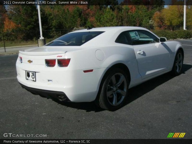 Summit White / Black 2011 Chevrolet Camaro LT/RS Coupe