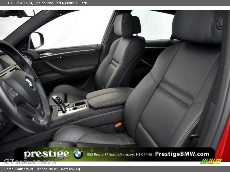 Melbourne Red Metallic / Black 2010 BMW X6 M