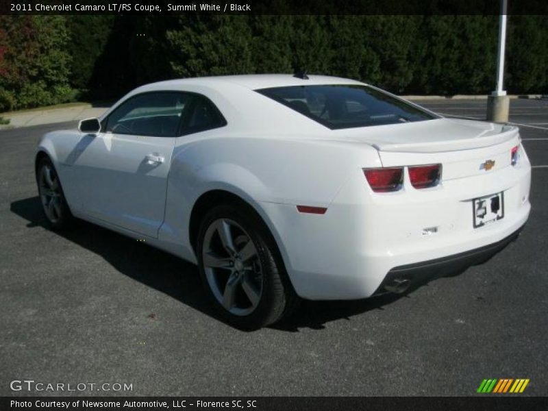 Summit White / Black 2011 Chevrolet Camaro LT/RS Coupe