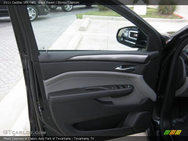 Black Raven / Ebony/Titanium 2011 Cadillac SRX FWD