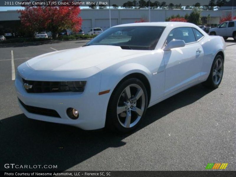 Summit White / Black 2011 Chevrolet Camaro LT/RS Coupe