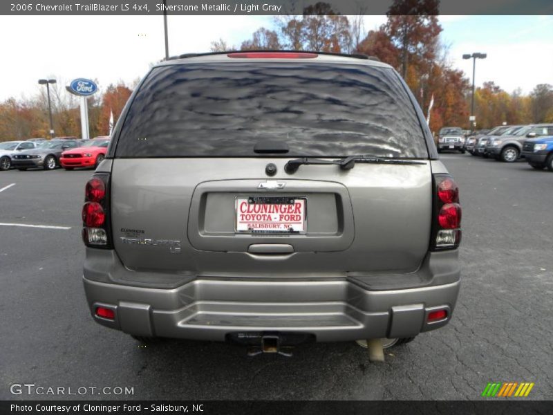 Silverstone Metallic / Light Gray 2006 Chevrolet TrailBlazer LS 4x4