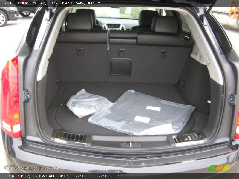 Black Raven / Ebony/Titanium 2011 Cadillac SRX FWD