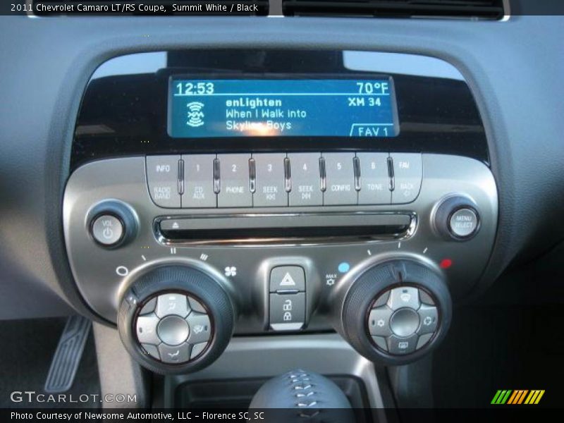 Summit White / Black 2011 Chevrolet Camaro LT/RS Coupe