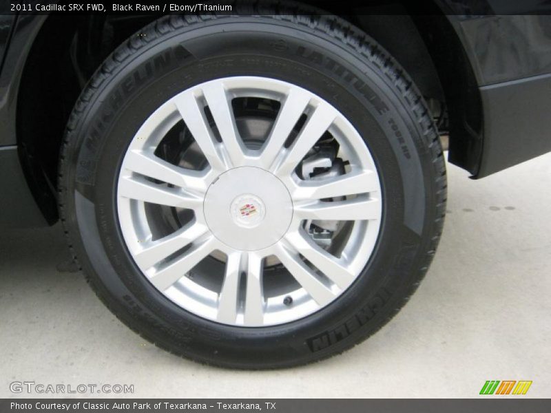 Black Raven / Ebony/Titanium 2011 Cadillac SRX FWD