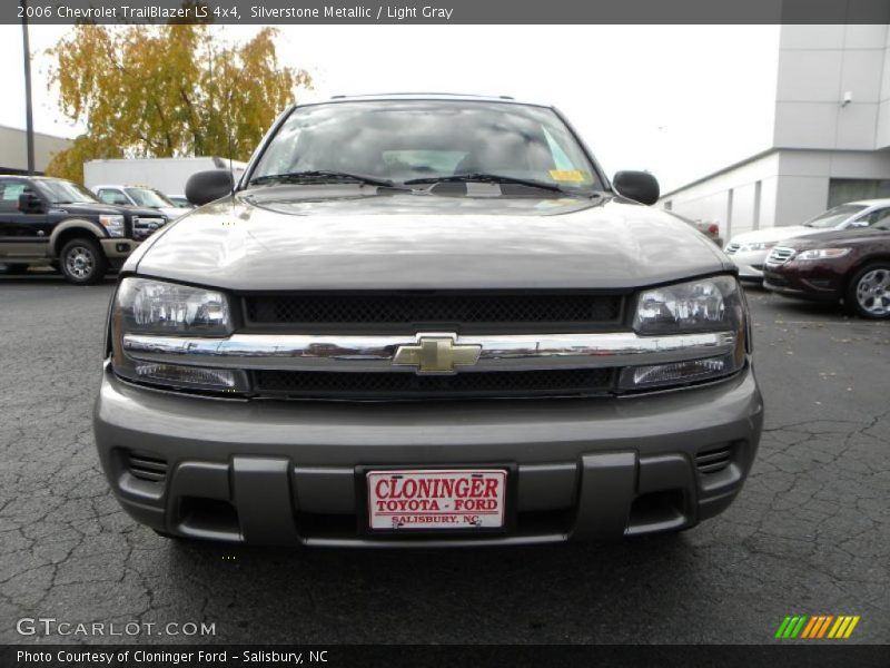 Silverstone Metallic / Light Gray 2006 Chevrolet TrailBlazer LS 4x4