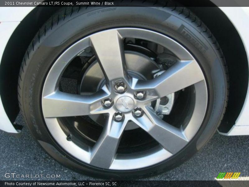 Summit White / Black 2011 Chevrolet Camaro LT/RS Coupe