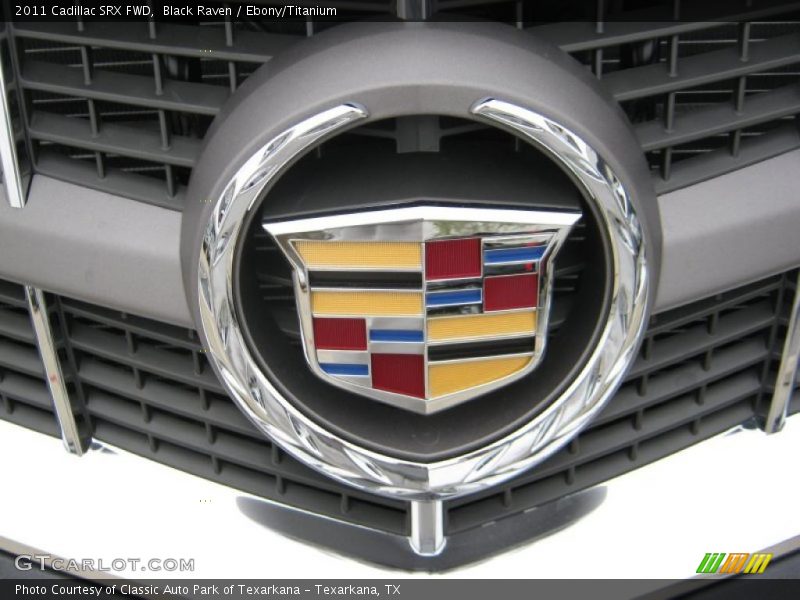 Black Raven / Ebony/Titanium 2011 Cadillac SRX FWD