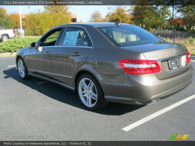 Indium Grey Metallic / Ash/Black 2011 Mercedes-Benz E 350 Sedan