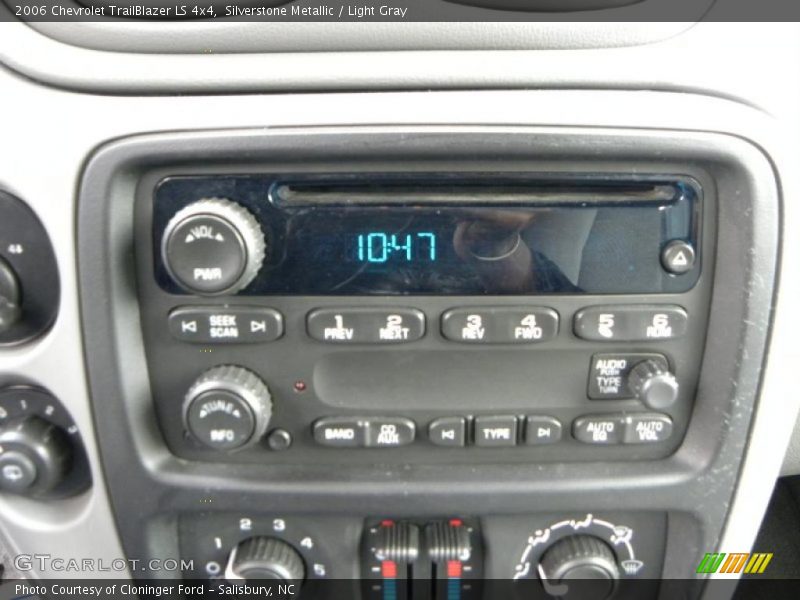 Silverstone Metallic / Light Gray 2006 Chevrolet TrailBlazer LS 4x4