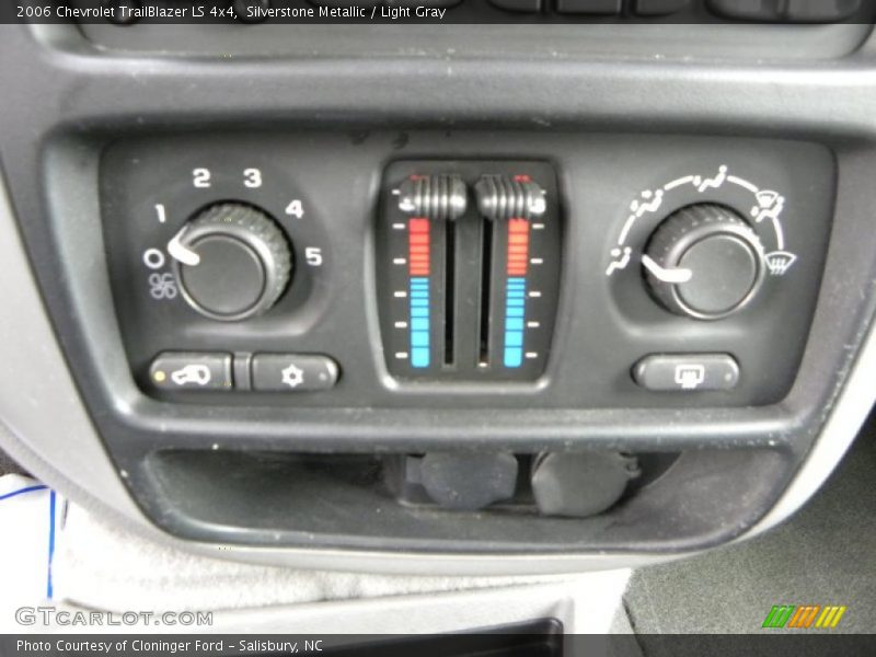 Silverstone Metallic / Light Gray 2006 Chevrolet TrailBlazer LS 4x4