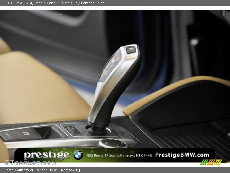 Monte Carlo Blue Metallic / Bamboo Beige 2010 BMW X5 M