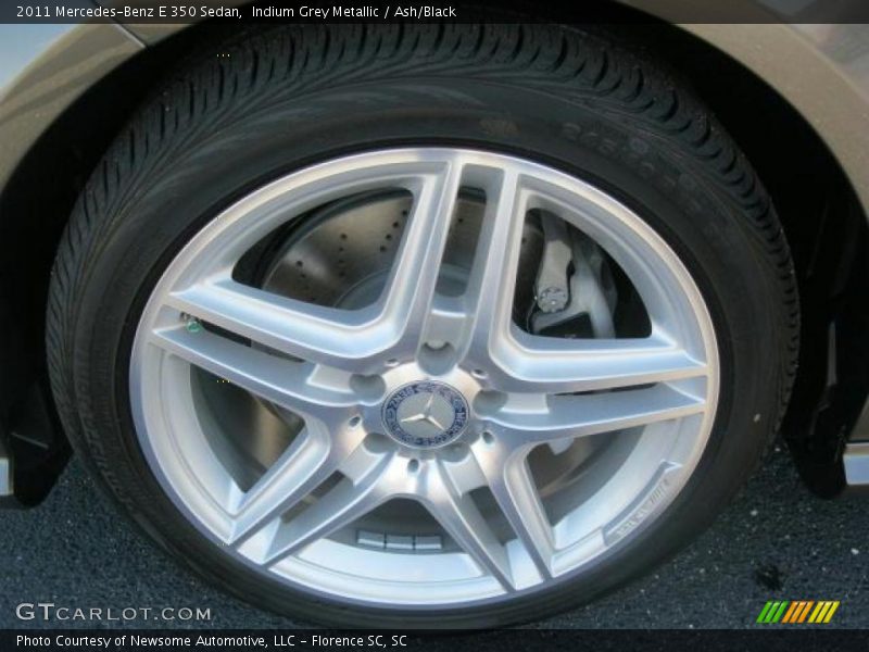 Indium Grey Metallic / Ash/Black 2011 Mercedes-Benz E 350 Sedan