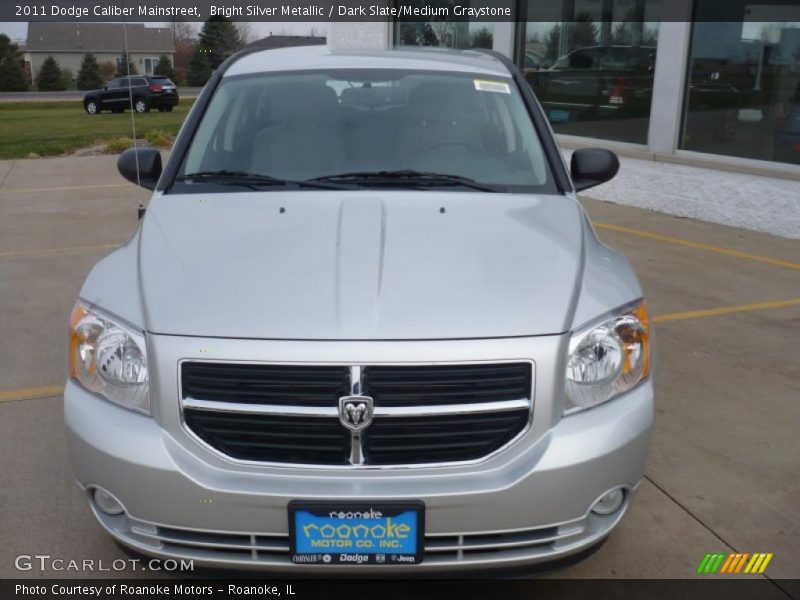 Bright Silver Metallic / Dark Slate/Medium Graystone 2011 Dodge Caliber Mainstreet