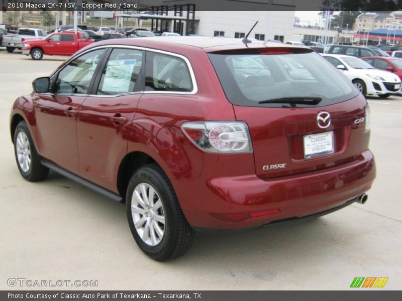 Copper Red / Sand 2010 Mazda CX-7 i SV