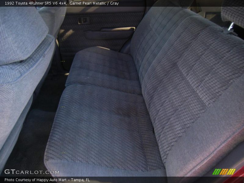 Garnet Pearl Metallic / Gray 1992 Toyota 4Runner SR5 V6 4x4