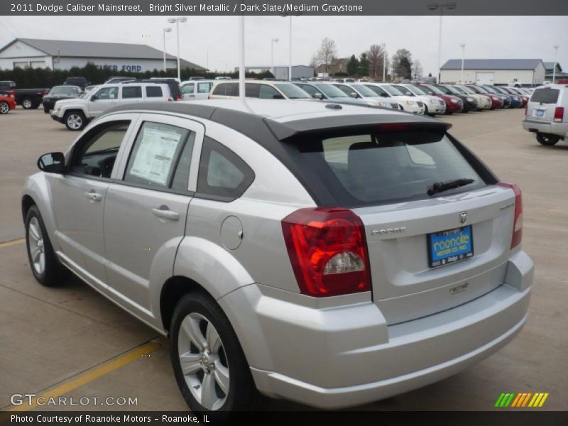 Bright Silver Metallic / Dark Slate/Medium Graystone 2011 Dodge Caliber Mainstreet