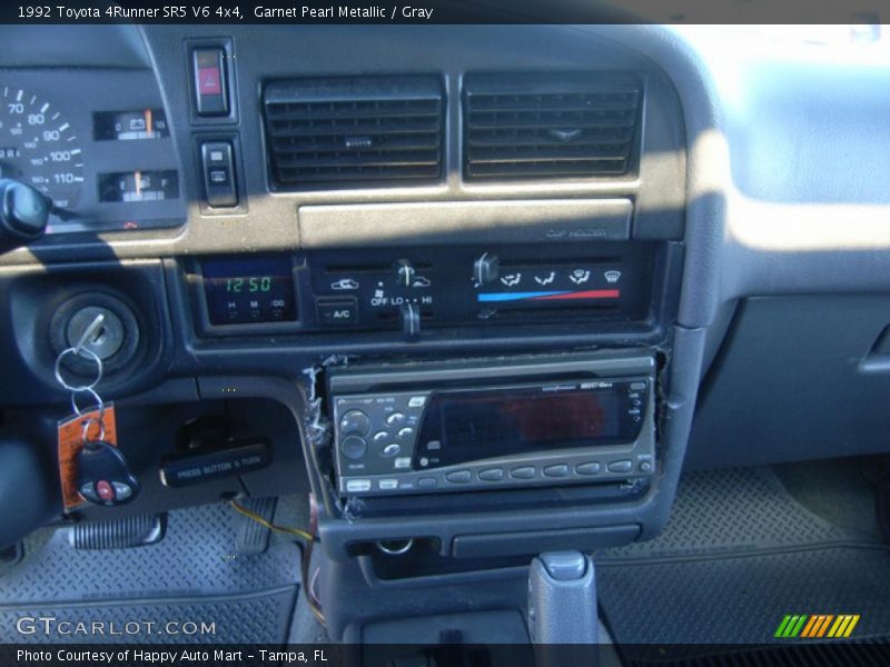 Garnet Pearl Metallic / Gray 1992 Toyota 4Runner SR5 V6 4x4