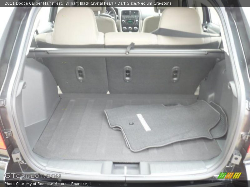 Brilliant Black Crystal Pearl / Dark Slate/Medium Graystone 2011 Dodge Caliber Mainstreet