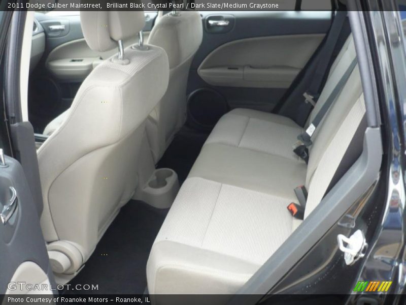Brilliant Black Crystal Pearl / Dark Slate/Medium Graystone 2011 Dodge Caliber Mainstreet