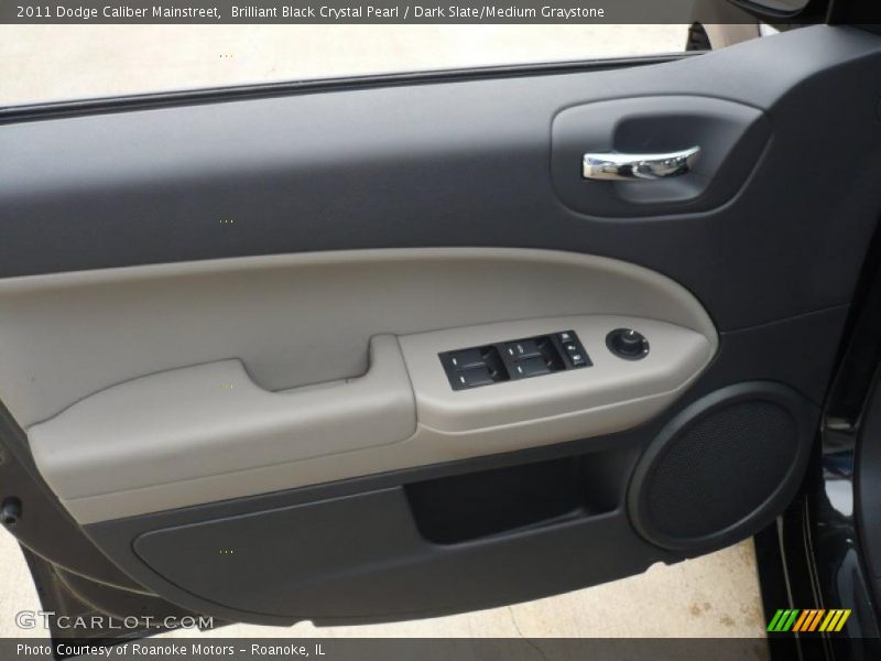 Brilliant Black Crystal Pearl / Dark Slate/Medium Graystone 2011 Dodge Caliber Mainstreet