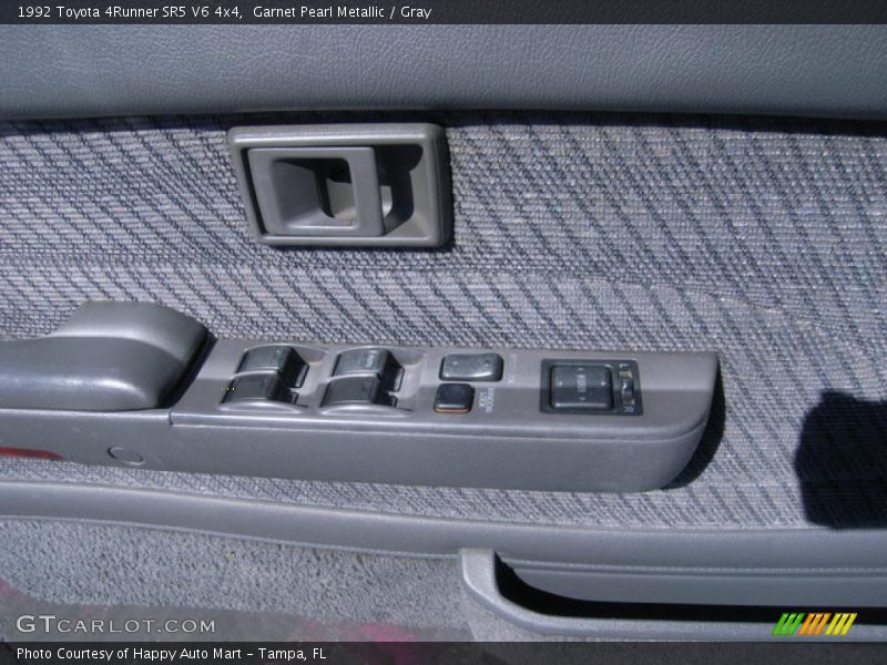 Garnet Pearl Metallic / Gray 1992 Toyota 4Runner SR5 V6 4x4