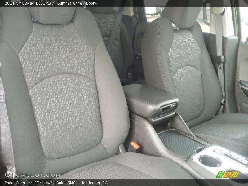 Summit White / Ebony 2011 GMC Acadia SLE AWD