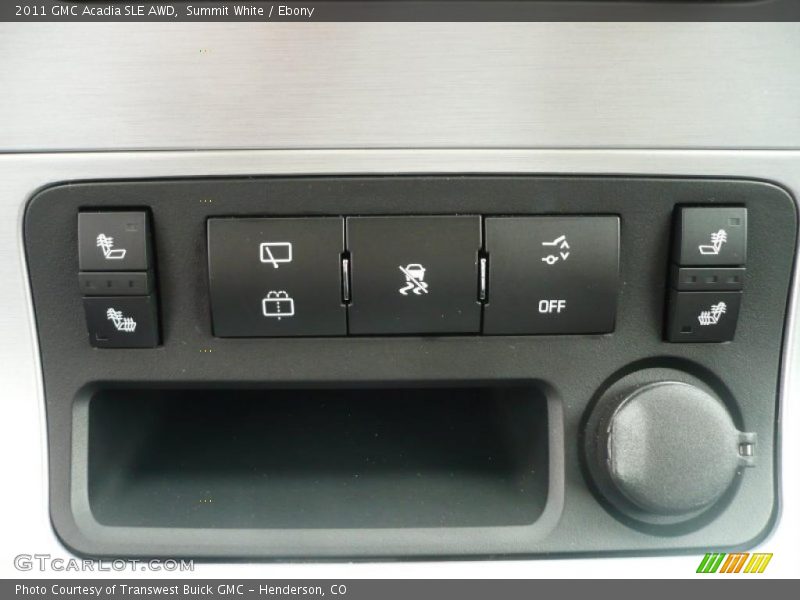 Summit White / Ebony 2011 GMC Acadia SLE AWD