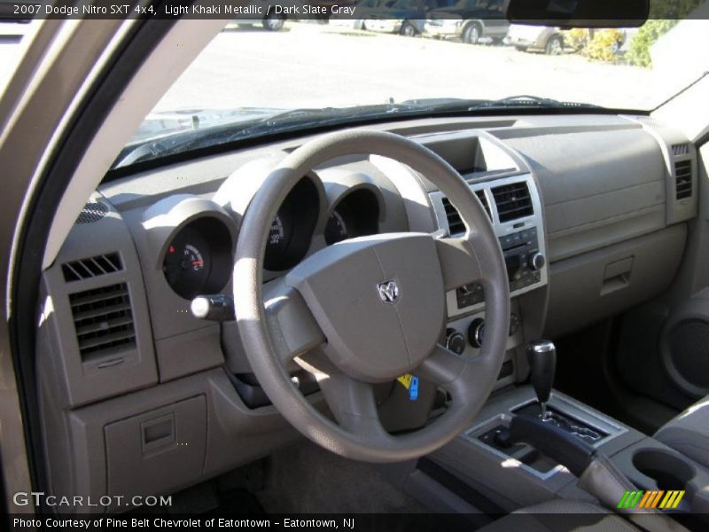 Light Khaki Metallic / Dark Slate Gray 2007 Dodge Nitro SXT 4x4