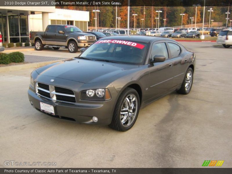 Dark Titanium Metallic / Dark Slate Gray 2010 Dodge Charger SXT