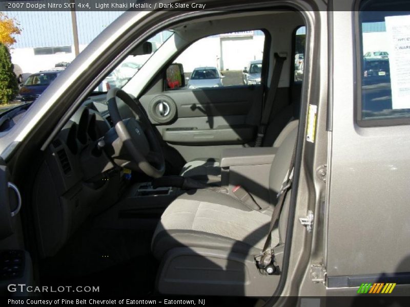 Light Khaki Metallic / Dark Slate Gray 2007 Dodge Nitro SXT 4x4
