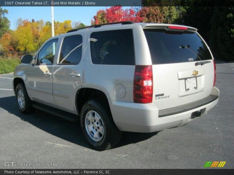 Gold Mist Metallic / Ebony 2007 Chevrolet Tahoe LT